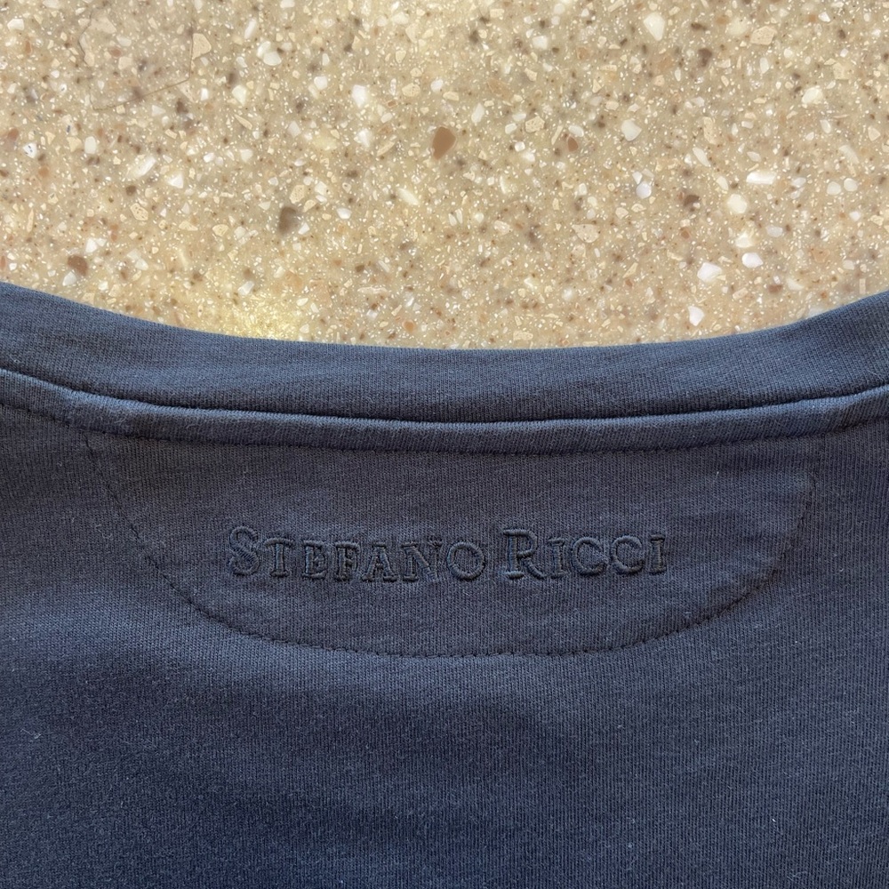 Stefano Ricci Men's Tonal Graphic T-Shirt XXL - Picture 7 of 9